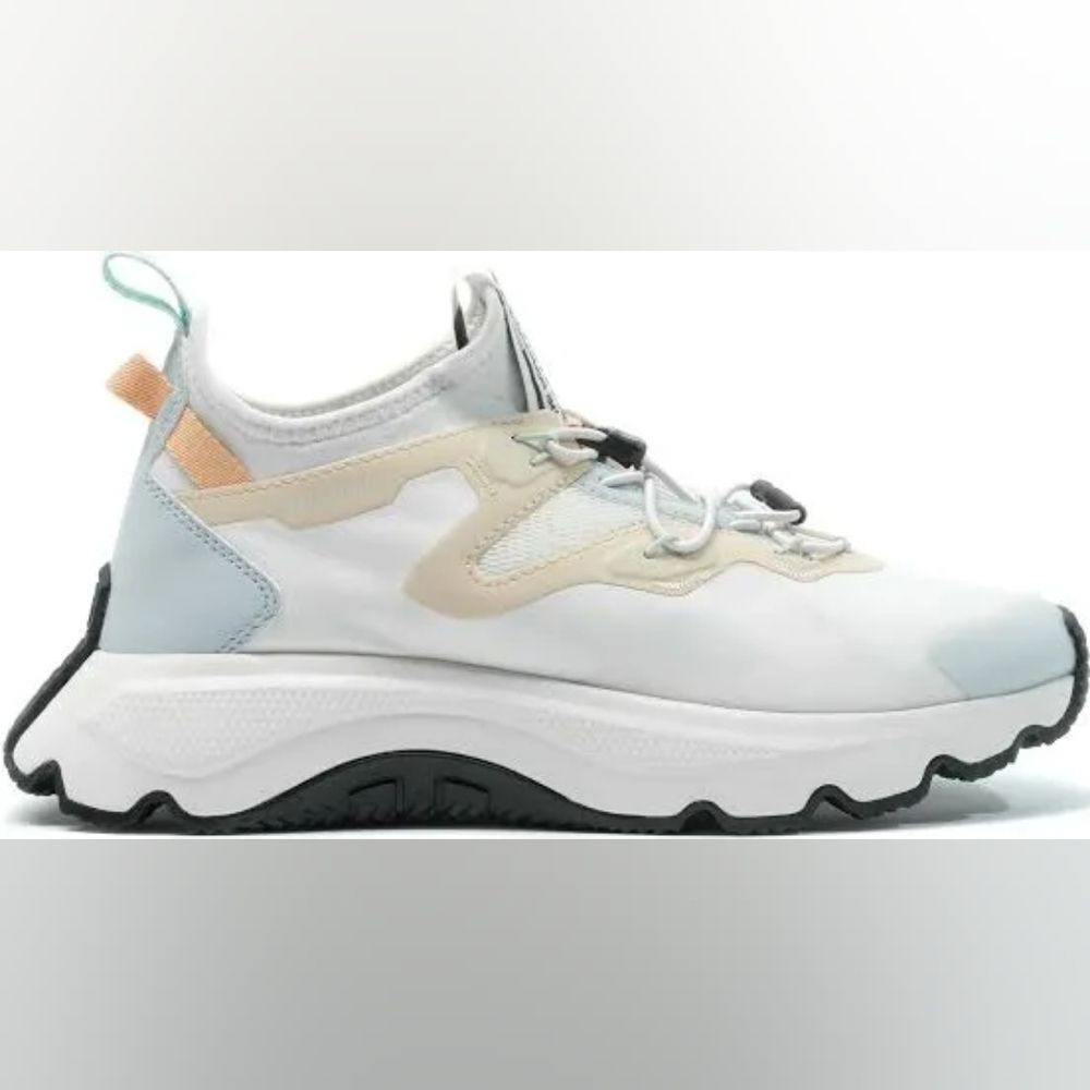NIB Palladium Women's Thunder Lo's Sneaker - Star White/Sand - Picture 3 of 10